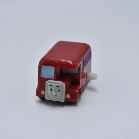 Vintage Wind up Thomas & Friends TrackMaster Red Bertie Motorized Bus TOMY 1993 - Picture 4 of 5